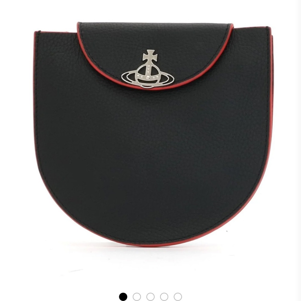 Vivienne Westwood Half Moon saddle crossbody bag